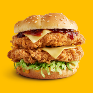 Double Decker Zinger Burger